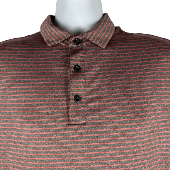 C9 by Champion Mens Size Large Striped Performance Polo Shirt - Picture 2 of 4